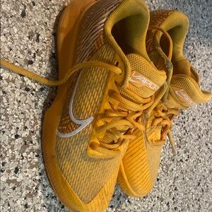 Nike Women's Vapor Shoes - Yellow and White
